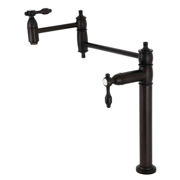 Deck Mount Pot Filler, Oil Rubbed Bronze